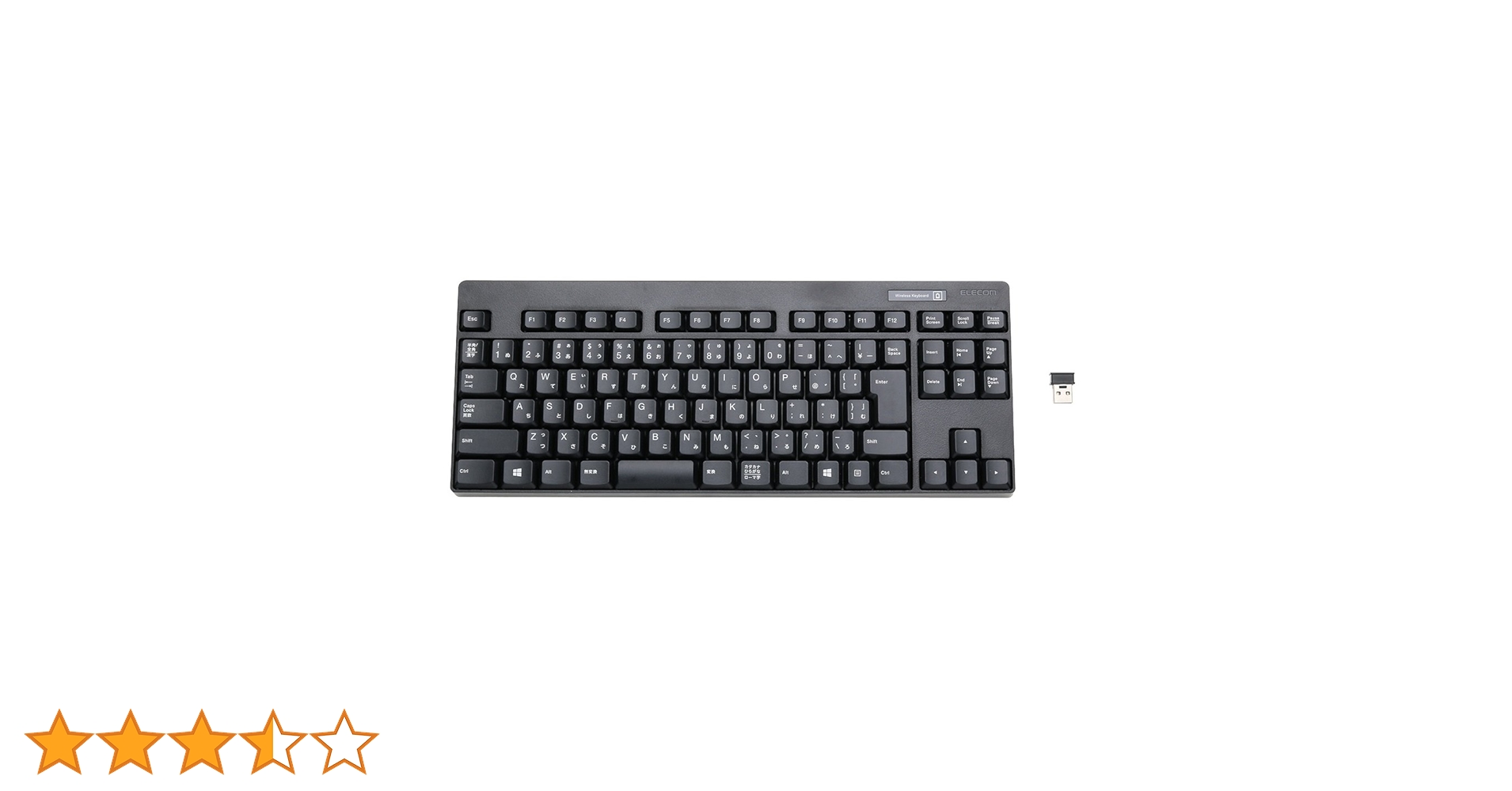 Windows10 (ブラック) Amazon.co.jp: エレコム ミニキーボード ワイヤレス メンブレン